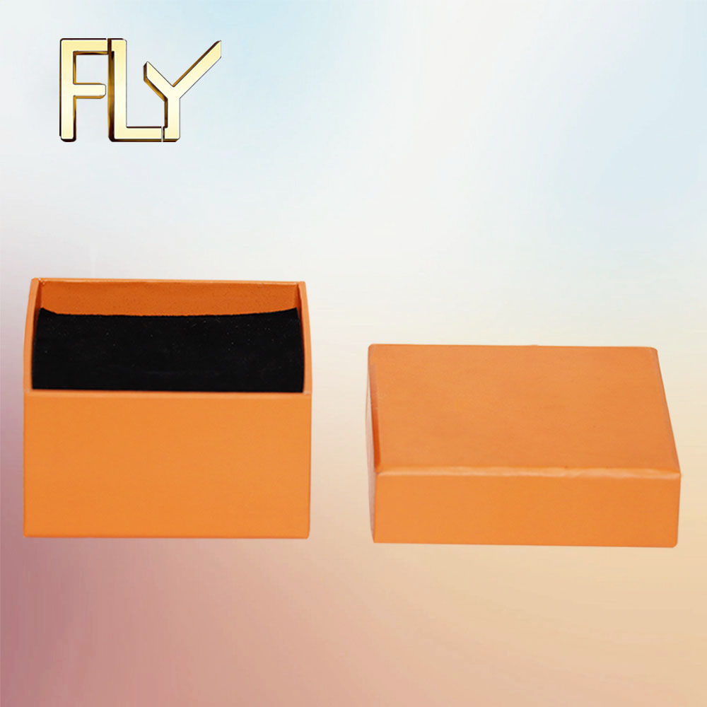 Printed Lid-off Type Jewelry Gift Box With Velvet Lining Packaging