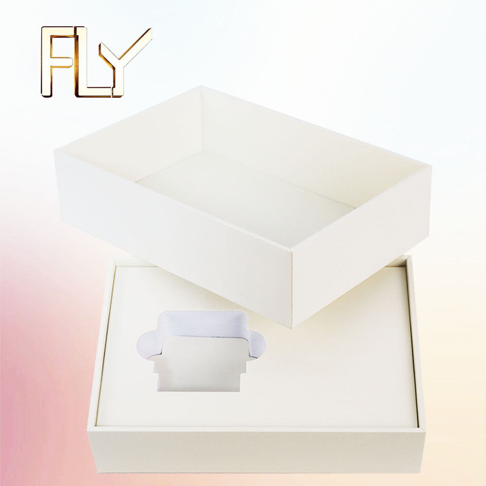 Custom White OEM Luxury Rigid Cardboard Gift Box Packaging for Perfumes Jewelry & Electronics